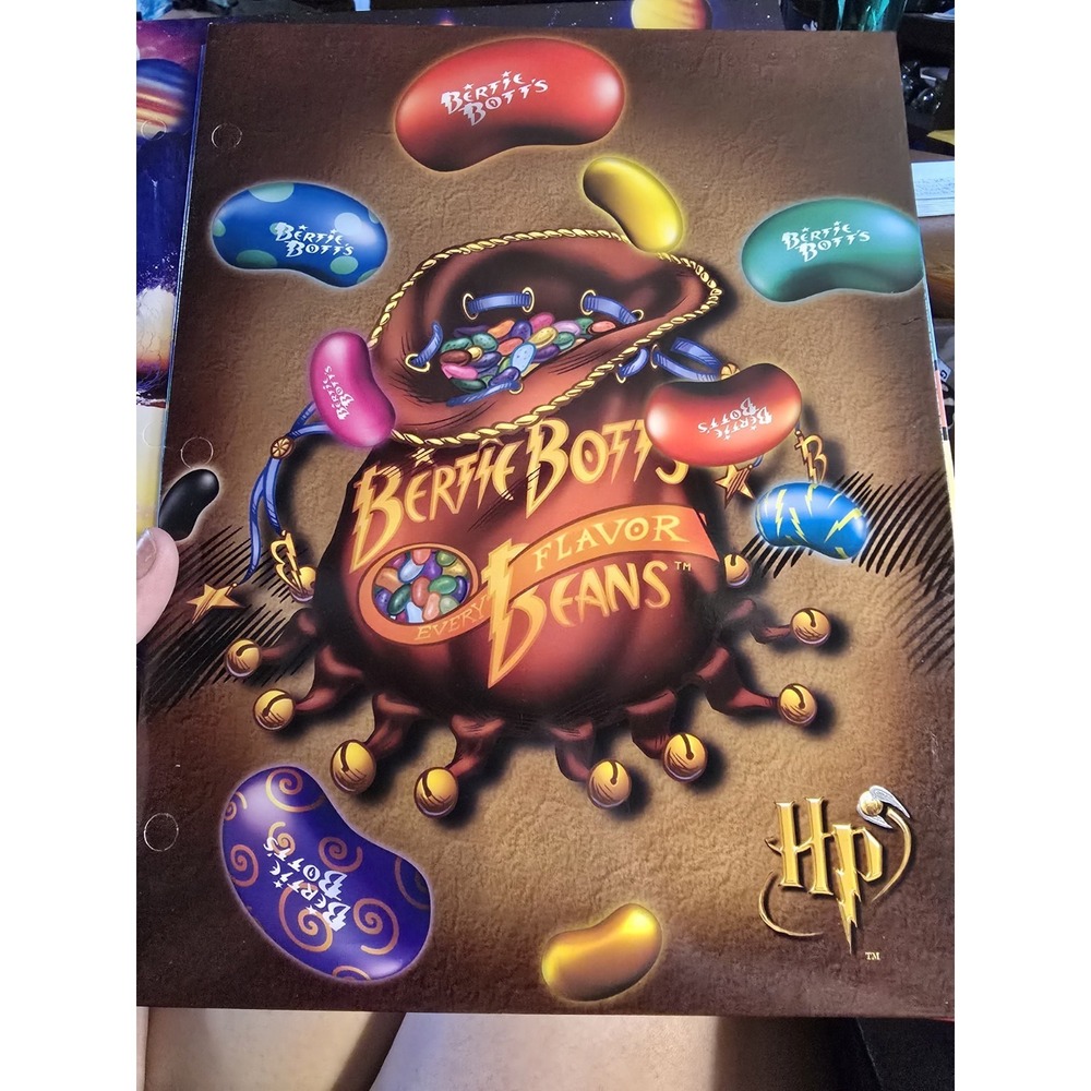 Mead‎ Harry Potter Portfolio Pocket  Folder   Vintage 2001 ⬇️